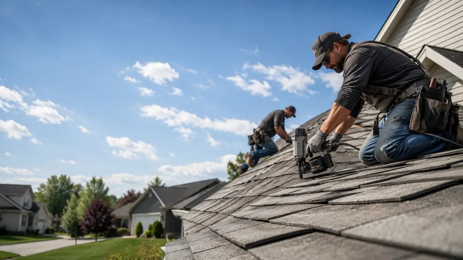 Storm Damage Roof Repair in Millstadt, IL near me